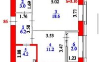 Продажа 1-комнатной квартиры, 45 м² в Астане - фото 3