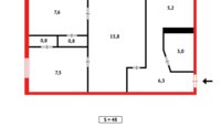 Продажа 3-комнатной квартиры, 48 м² в Темиртау - фото 17