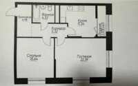 Продажа 2-комнатной квартиры, 64 м² в Алматы