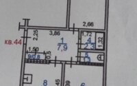 Продажа 2-комнатной квартиры, 52 м² в Алматы